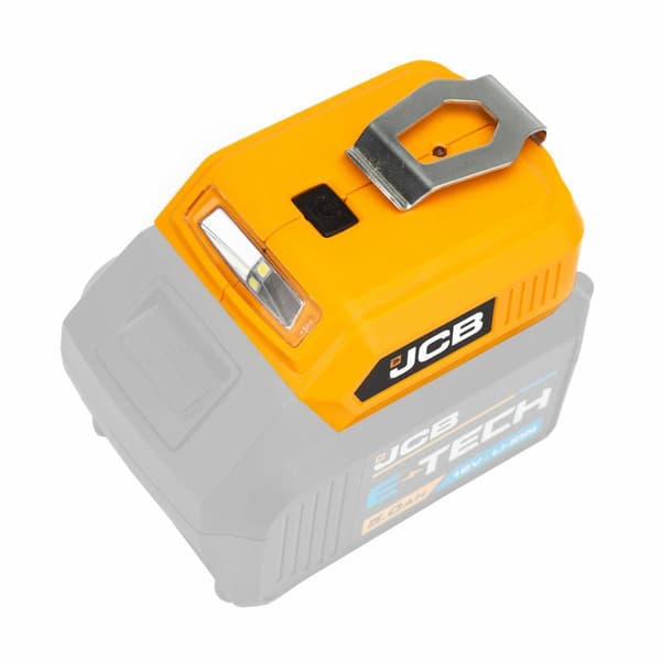 USB-opladeradapter med LED-lommelygte
