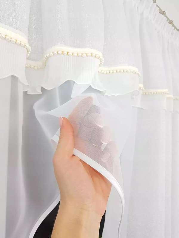 Verho lambrequin, batiste, voile