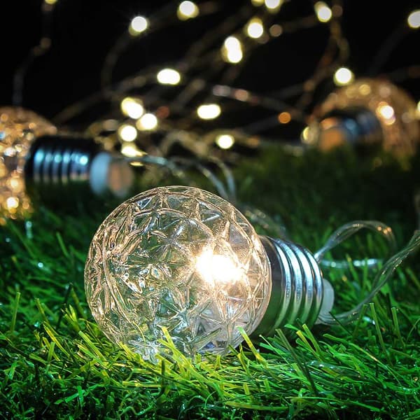 Julelys LED USB Heckermann 20L 6m kugler