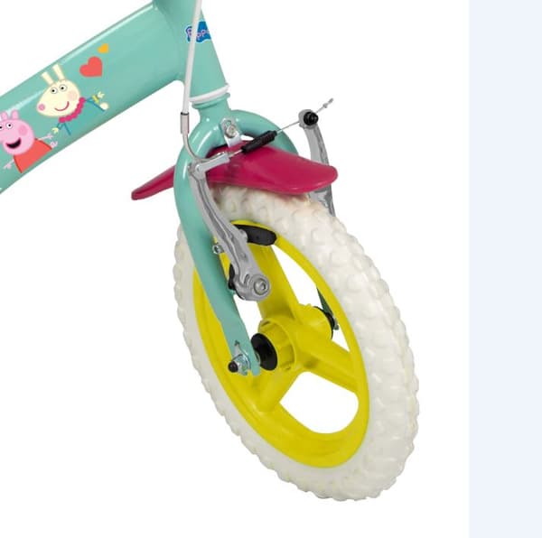 Gurli Gris børnecykel 12 tommer til piger 3-5 år grøn