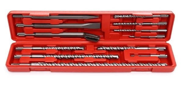 Sæt med 9 S4-bor + 3 SDS+ mejsler KD10206