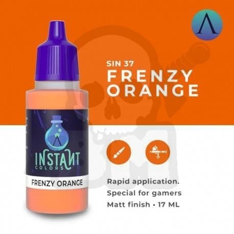 SIN-37-asteikon väri: Instant Frenzy Orange