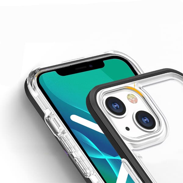 ERBORD cover til iPhone 13 Mini, hybridramme, sort