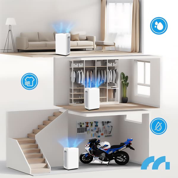Maltec Affugter DH-20330A Elektronisk 330W 20L + WiFi