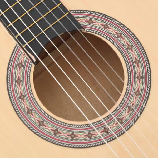 vidaXL 6-strängad cutaway akustisk gitarr, 38" linsträ