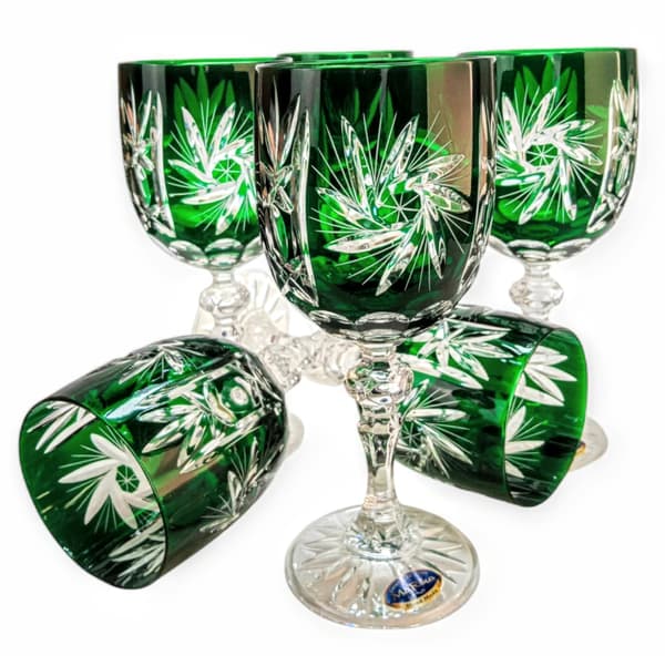 Smaragdkristallvinglas 240 ml Olive Grinder