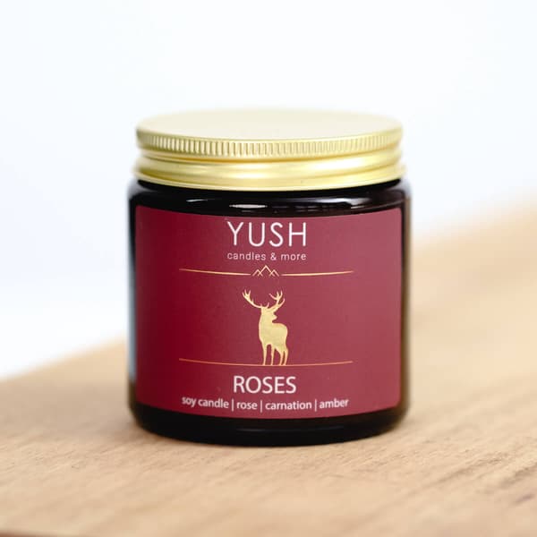 Rosor - sojaljus 120ml