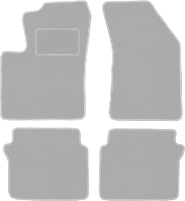 Grå bilmåtter til: Chrysler Sebring III sedan (2007-2010)