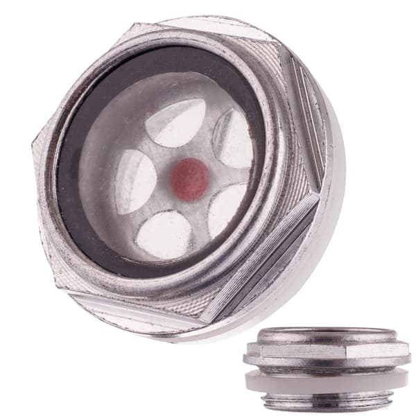 ÖGLEPLUGG OLJENIVÅINSPEKTIONSGLAS 3/4 FÖR KOMPRESSOR 26,5 MM