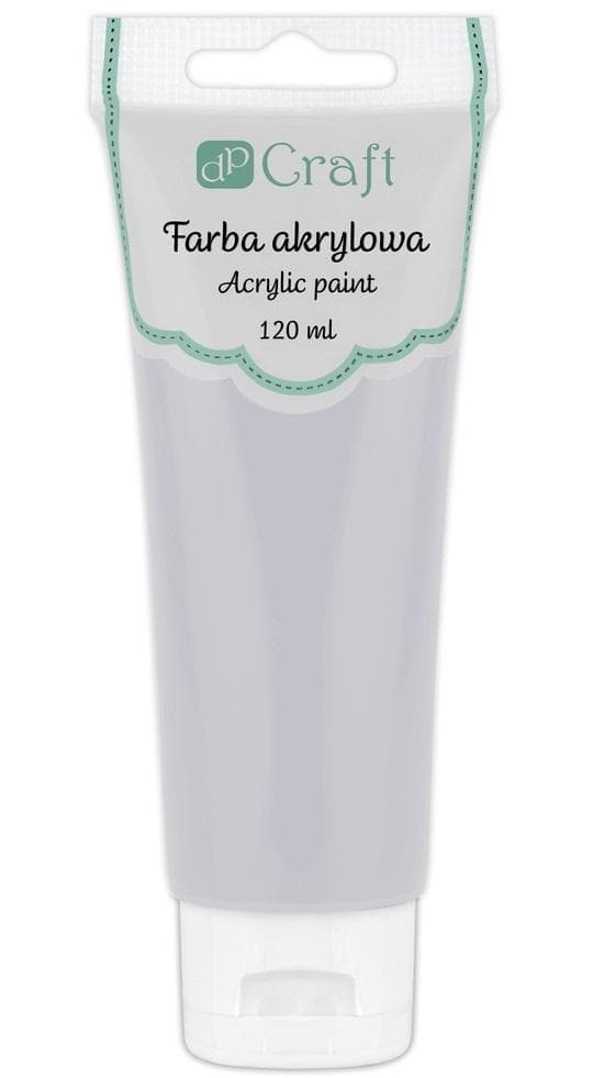 Grå akrylmaling 120ml