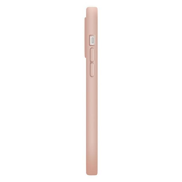 UNIQ Lino MagSafe-etui til iPhone 14 Plus, lyserød