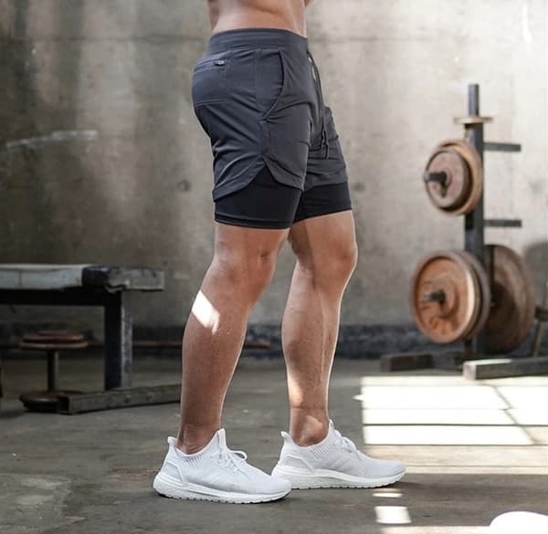 Svarta herrshorts storlek XL
