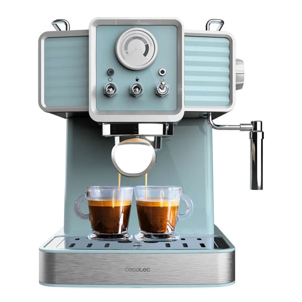 Cecotec Power Espresso 20 Traditionell Ljusblå Kaffemaskin