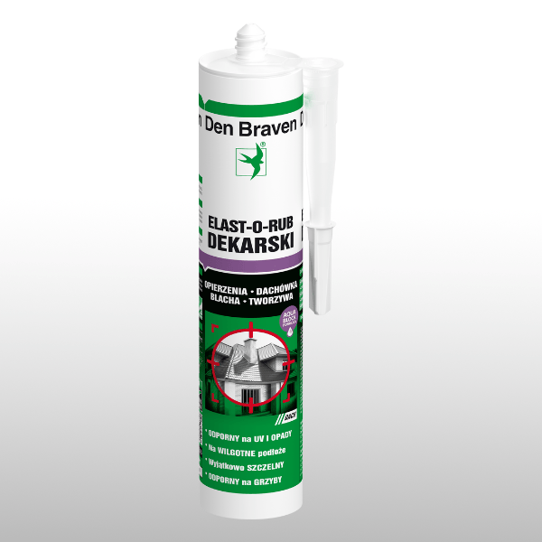 DEN braven Taksilikon antracit 280 ml RAL7016 elast-o-rub