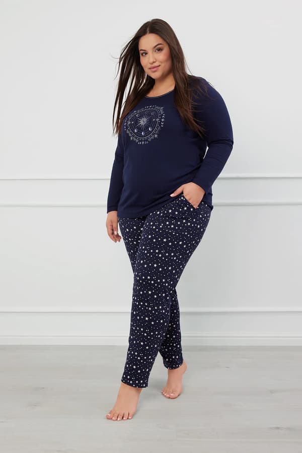 Arugia dampyjamas långärmad, långbyxor S