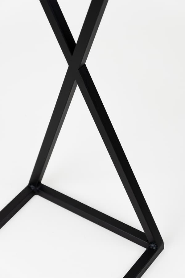 Your Loft Design sidebord sort træ Monte 40x25x60