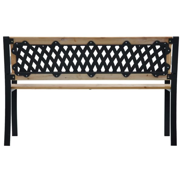 vidaXL Puutarhapenkki, 120 cm, Puu