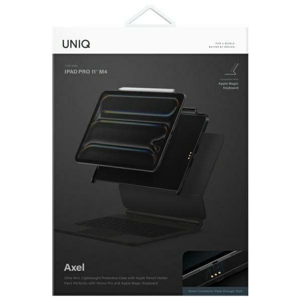 UNIQ Axel-etui til iPad Pro 11" M4, sort