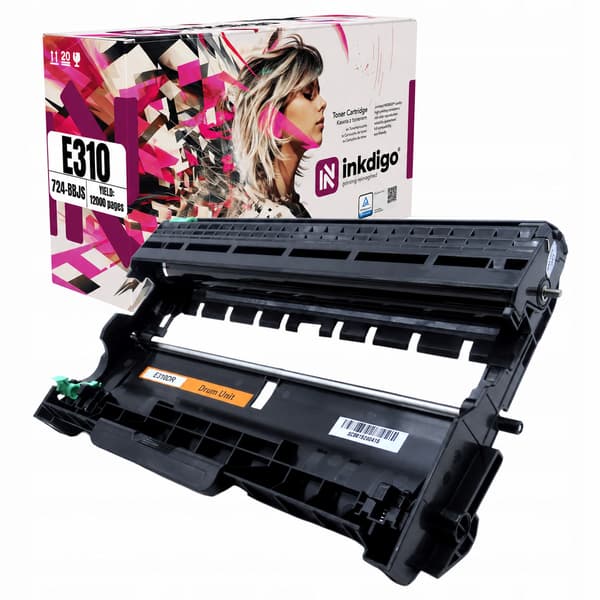 Inkdigo trumma 724-bbjs kompatibel med Dell E310dw E515dn E514dw E515dw TÜV-certifierad