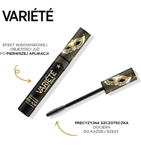 Eveline Variete Lashes Show Volume-Boosting Mascara