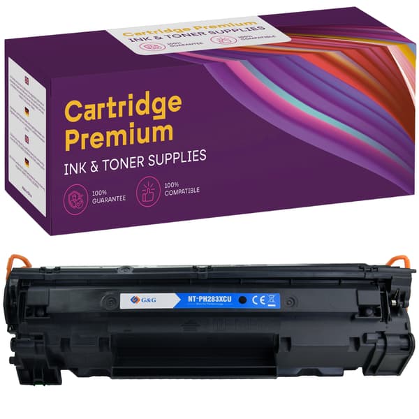 Toner til HP 83X CF283X GP-HCF283X printer