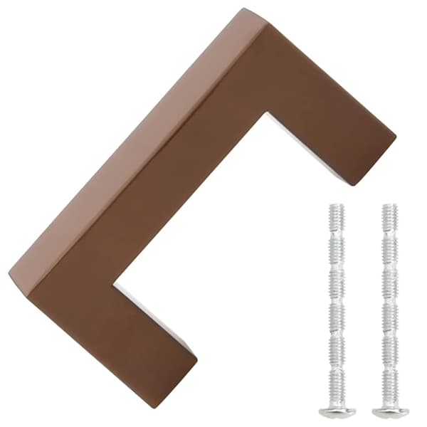 vidaXL skabsgreb 10 stk. bronze 64 mm rustfrit stål