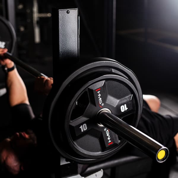 Polyuretan olympisk plade 10 kg TPC10 CPU HMS
