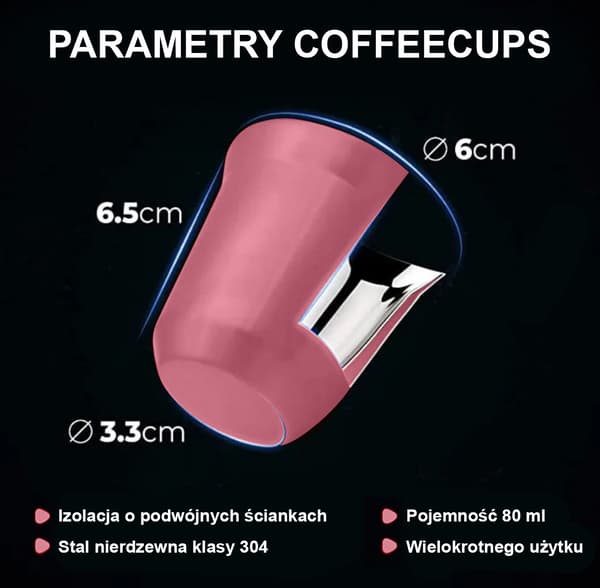 80 ml VAALEANPUNAINEN muki