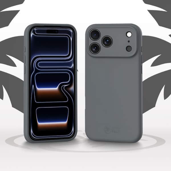 UrbanPalm iPhone 17 Pro Max Silikone-etui til MagSafe, Grafitgrå