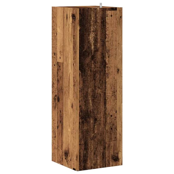 vidaXL Kulmakaappi vanha puu 33x33x100 cm liimapuu