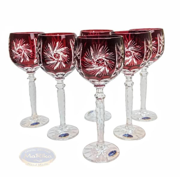 Ruby Crystal vinglas 280ml olivkvarn