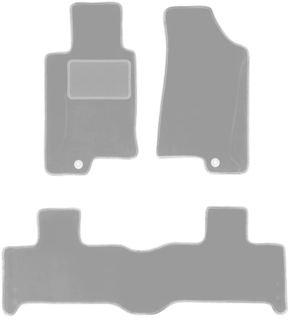 Grå bilmåtter til: Hummer H3 SUV (2005-2010)