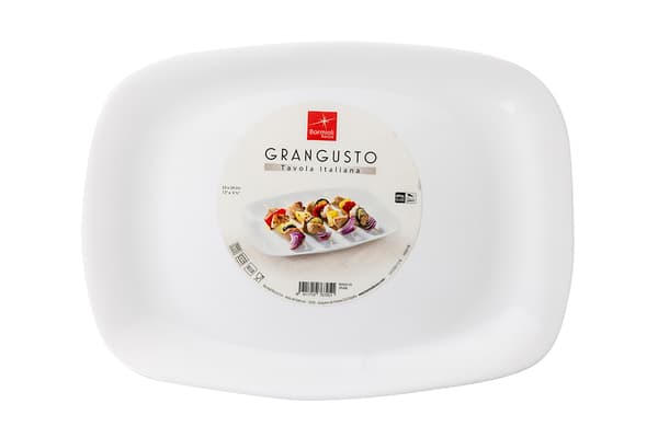 GRANGUSTO BBQ PLATTA 33X24 CM - BORM