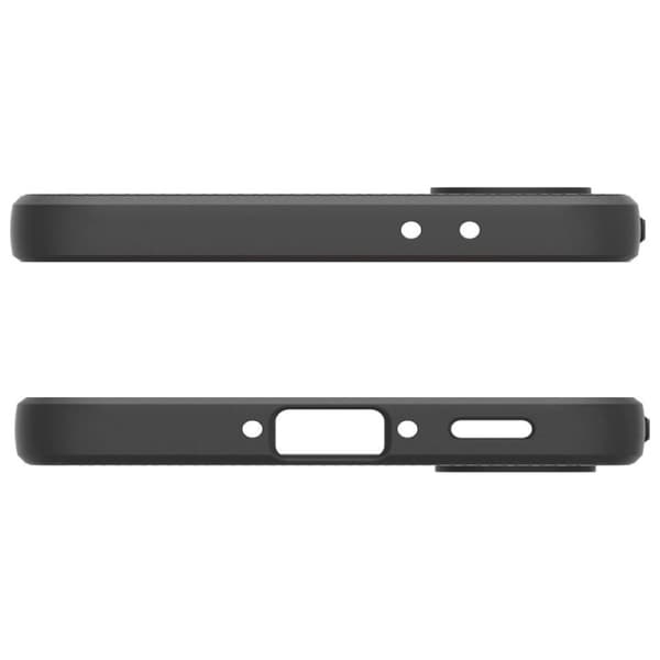 Spigen Liquid Air-cover til Samsung Galaxy A36 5G, sort