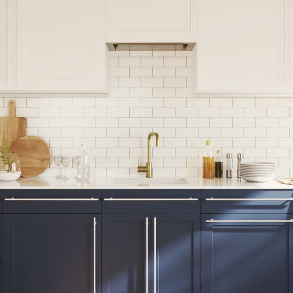 vidaXL skabsgreb 20 stk. sølv 480 mm rustfrit stål