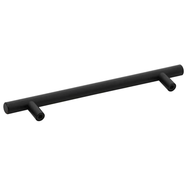 vidaXL skabsgreb 10 stk. sort 160 mm rustfrit stål