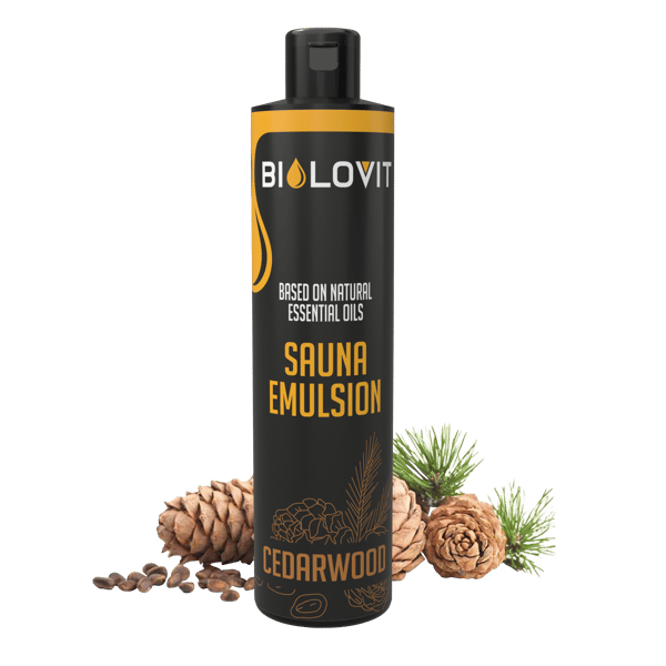 Bastuemulsion med cederträ - 250 ml