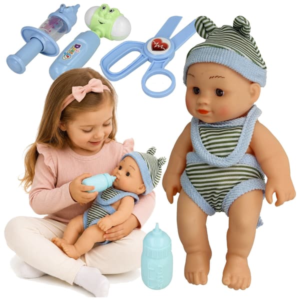 Mini docka liten baby docka baby present flicka leksak