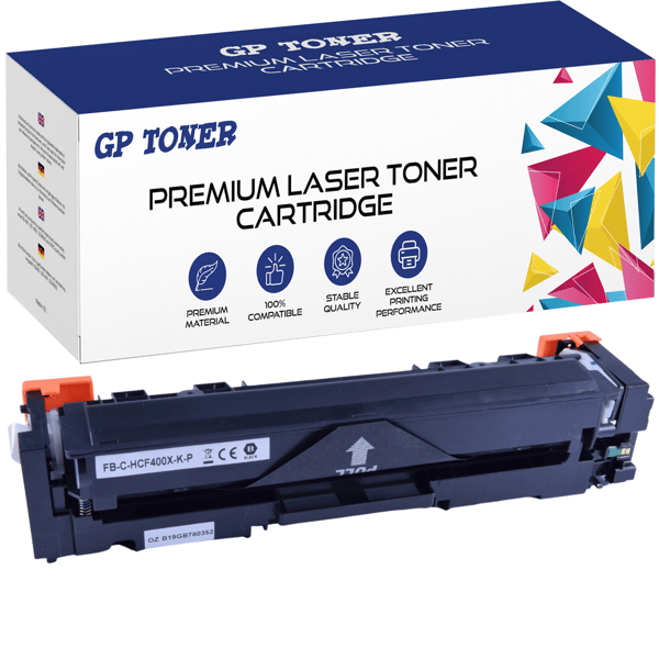 Toner til HP GP-HCF400X Sort GP