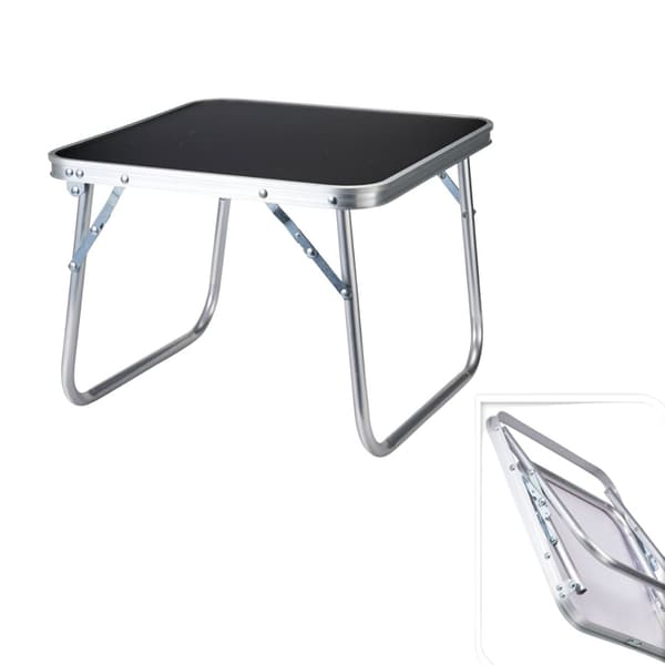 Hopfällbart campingbord 40x40xh30 cm