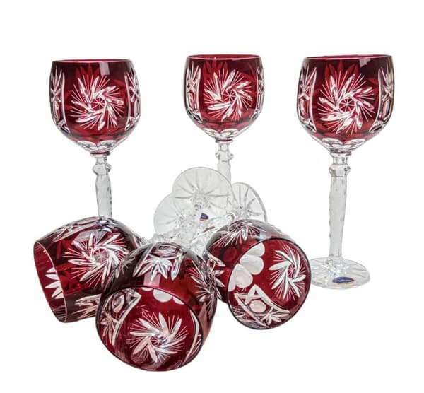 Ruby Crystal vinglas 280ml olivenkværn