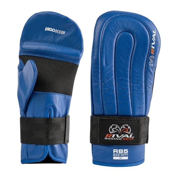 Rival RB5 Bag Mitts Boxningshandskar Blå S