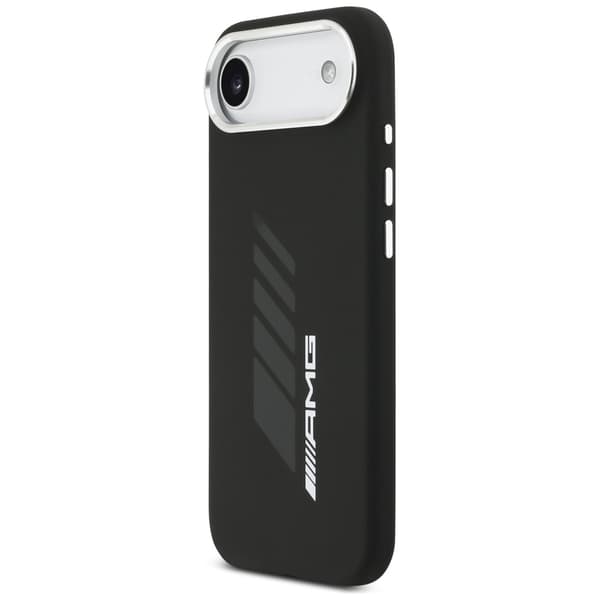AMG Silikone Oversize Rhombs MagSafe-etui til iPhone Air, sort