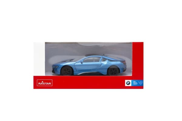 BMW I8 Rastar 58400 1:43 blå