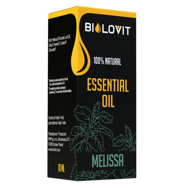 Bilovit - Citronmeliss eterisk olja 10 ml