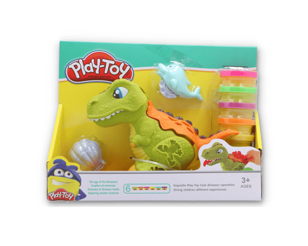 DINOSAUR PLASTDEJ + TILBEHØR