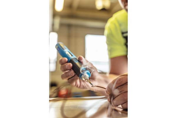 Lödkolv Sladdlös 4V Transformator 150 mAh 450°C USB-C