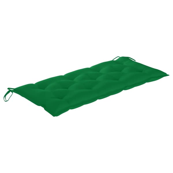 vidaXL Puutarhapenkki tyynyllä 120 cm bambu