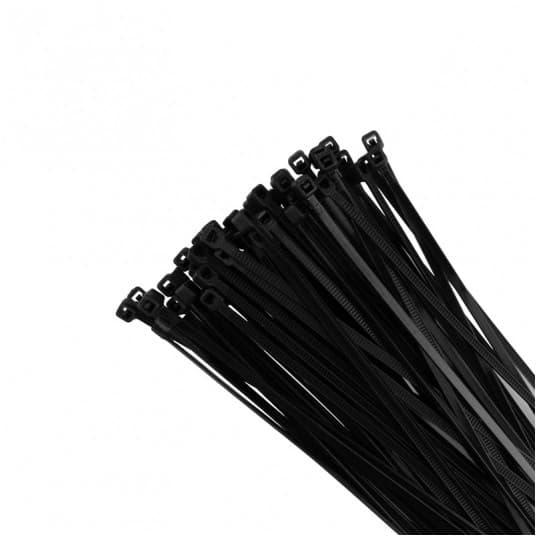 Buntband 2,5x100mm Svarta 100-pack