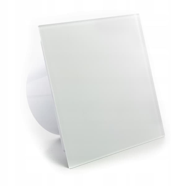 dRim 125 MS Ventilator Bevægelsessensor Hvid Plexiglas Mat Ventilator Plus Panel Sæt